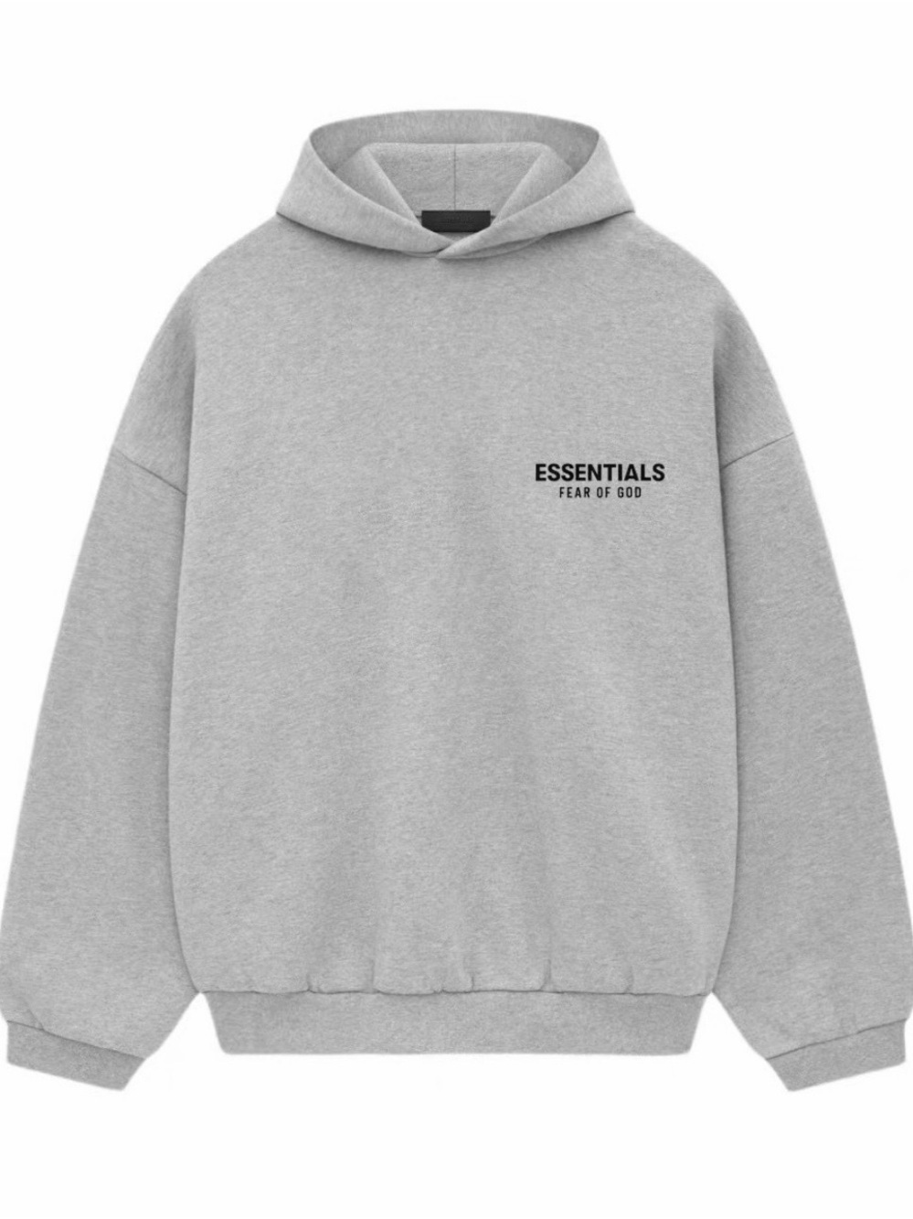 Fear of God Essentials Heather Grey Pullover Hoodie